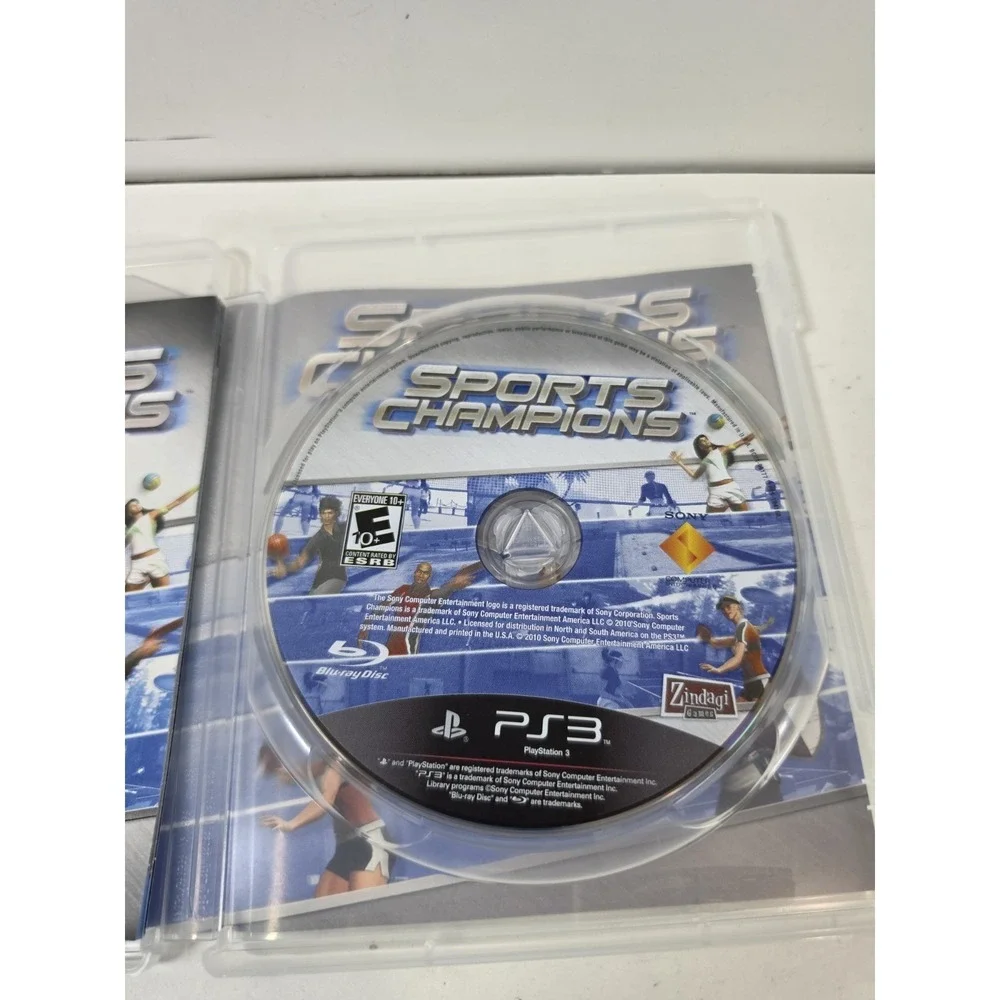 Sports Champions Sony PlayStation 3 PS3 Sony Entertainment Exercise Fitness 2010